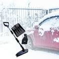 thumbnail image 3 of Juego de herramientas portátiles para quitar nieve, parabrisas, nieve de invierno, descongelación, raspador, nieve Negro, 3 of 8