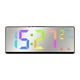 thumbnail image 2 of Reloj Despertador digital perfecl LED con espejo Pantalla de temperatura regulable, 2 of 8