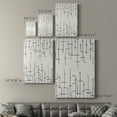 thumbnail image 4 of Vertical Arrangement I Premium Gallery Wrapped Canvas - Ready to Hang, 4 of 9