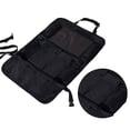 thumbnail image 3 of REACHISE Multifunction Car Storage Bag Auto Seat Back Pouch Hanging Pockets Organizer (Black), 3 of 8