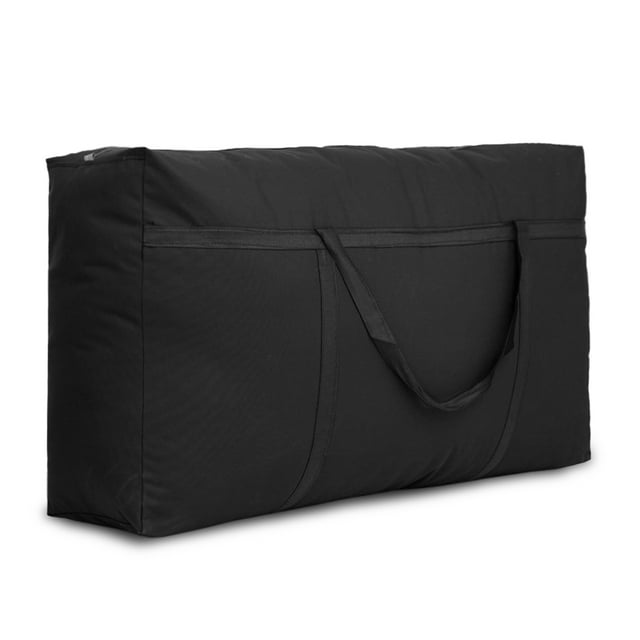 Labymos Sac de Déménagement Extra Grand avec Fermetures Éclair et Poignées de Transport Sac de Rangement en Oxford Robuste Sac Pliable Réutilisable pour Livres Couette Jouets Dortoir Collège Déménagement Camping Randonnée
