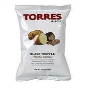 Torres - Black Truffle Potato Chips, 1.41oz (40g) (3-PACK) | Light and Crispy with Bold Flavors | Perfect Snack for Those with Food Sensitivities | Imported from Spain