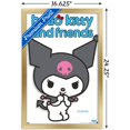 thumbnail image 3 of Hello Kitty and Friends: Hello - Kuromi Feature Series Wall Poster, 14.725" x 22.375" Framed, 3 of 5