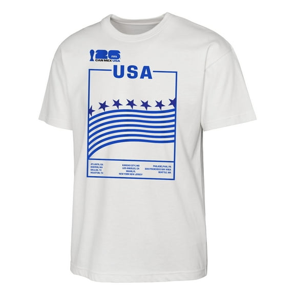 Men's White FIFA World Cup 2026 Host Graphic T-Shirt