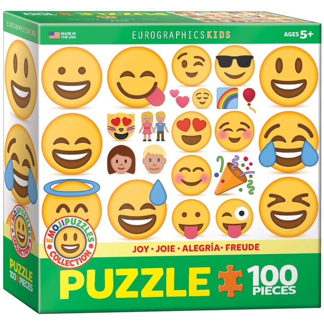 Puzzle EuroGraphics Joy Emoji 100 piezas