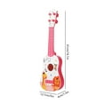 thumbnail image 3 of 16-Inch Ukulele Starter Instrument - Playable Mini Guitar with Nylon Strings for Musical Beginners, 3 of 6