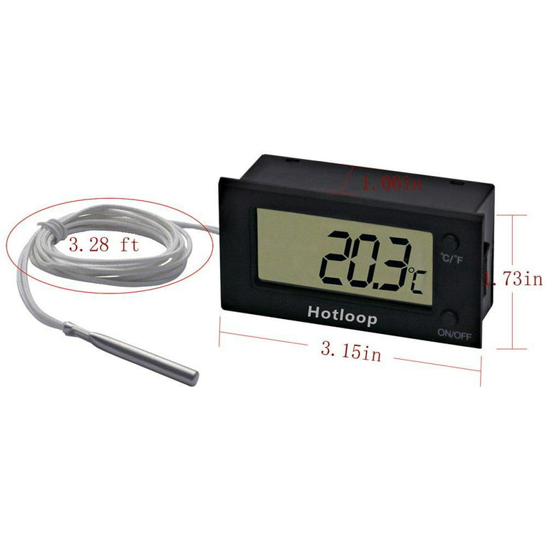  Hotloop Digital Oven Thermometer Heat Resistant up to