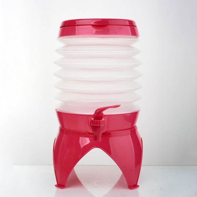 Storage Rack Under $10 Drink Dispenser Foldable Drink Dispenser Lemonade Juice Beverage Dispenser With Spigot Kettle Camping Water Container Bucket Plastic Travel Car For Outdoor BBQ