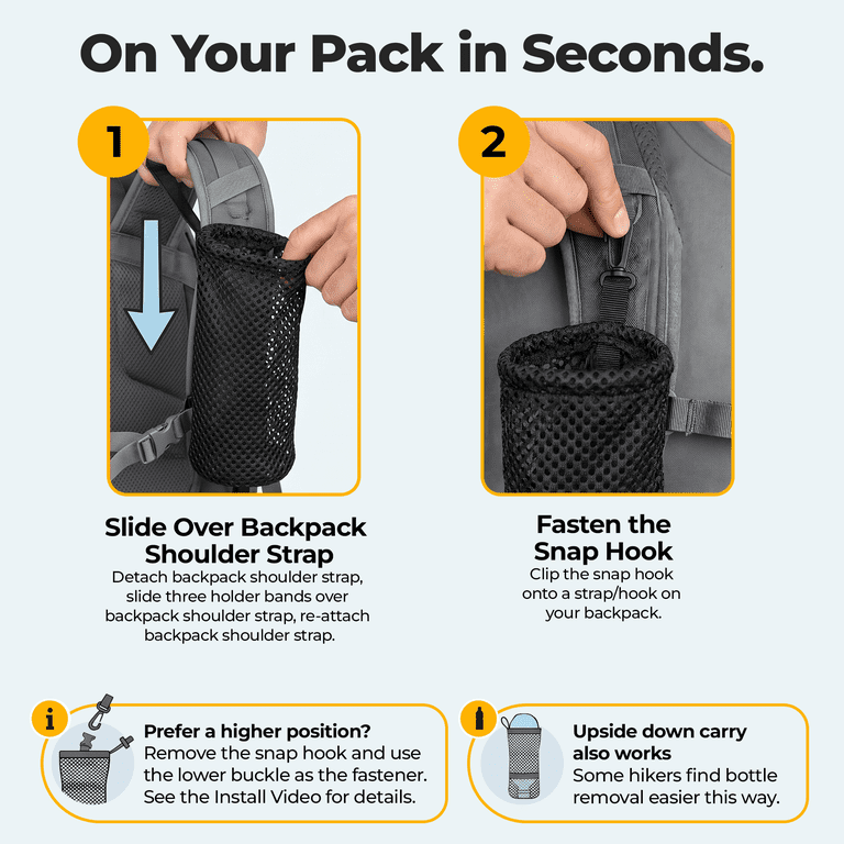 herschel backpack bottle holder Water & Snack – Mountain Mike Hiking Gear It holds plenty – enough for your laptop Mountain Mike Hiking Gear Backpack