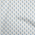 thumbnail image 1 of oneOone Georgette Viscose Medium Blue Fabric Dot Sewing Craft Projects Fabric Prints By Yard 42 Inch Wide, 1 of 4