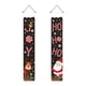 thumbnail image 1 of Decoración navideña para exteriores, pancartas colgantes navideñas, pancartas para porche navideñas Estilo F, 1 of 7