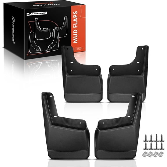 A-Premium Splash Guard Mud Flaps Mudflaps Replacement for Hummer H2 2003-2009 Front and Rear 4-PC Set