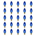 thumbnail image 3 of Pack of 25 Incandescent C9 Blue Christmas Replacement Bulbs, 3 of 6