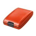 thumbnail image 3 of Wosthever Portatarjetas, billetera, organizador Vintage, bloqueo de moda, gancho para bolsa de dinero, resistente al agua, antirrobo, suministros para Almacenamiento y organización del hogar Naranja, 3 of 6