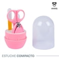 thumbnail image 5 of Kit Cortauñas + Tijeras + Pinzas +  Limador para Bebé - Amababy - Incluye Estuche, 5 of 5