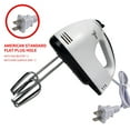 thumbnail image 3 of Hand Mixer under $5! Xqxayjr Handheld Electric Egg Beater, 7-Speed Mixer with Stainless Steel Attachments, Turbo Whisk for Baking Cooking Cream Dough Cake Cookie, 3 of 9