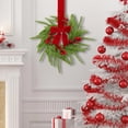 thumbnail image 5 of 4Pcs Mini Christmas Wreaths,Artificial Christmas Cabinet Kitchen Wreaths,Farmhouse Winter Wreath for Front Door, Window, Mantel, Fireplace Indoor Home Xmas Decor, 5 of 7
