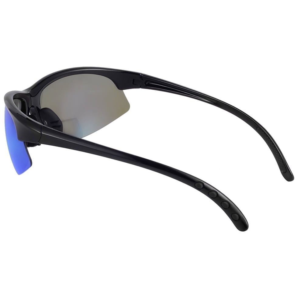 "The Wind Breaker" Sport Wrap Polarized Bifocal Sunglasses - Outdoor Reading Glasses for Men and Women
