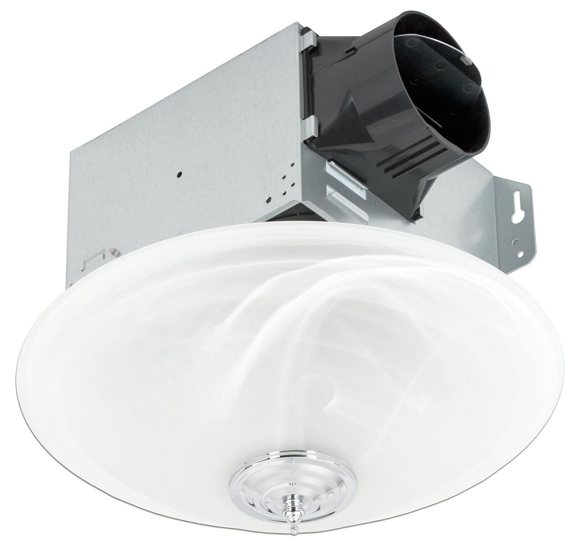 100 CFM Bath Fan with Decorative LED Light