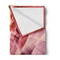 thumbnail image 2 of Arizona Soft Flannel Fleece Blanket, Famous Antelope Canyon at USA Southwest Riverbed Sandstone Rocks Image, Cozy Plush for Indoor and Outdoor Use, 60" x 80", Dried Rose Pink Coral, by Ambesonne, 2 of 5