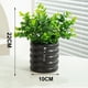 thumbnail image 2 of Flor de simulación de cerámica en maceta, decoración interior del hogar, planta verde artificial de escritorio, bonsái, flor falsa, 2 of 5