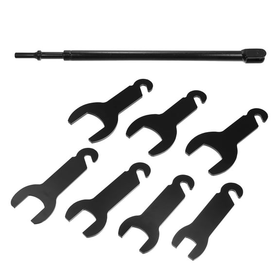 8pcs 43300 Pneumatic Fan Clutch Wrench Black for Ford for Chrysler for Jeep