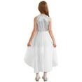 thumbnail image 2 of CHICTRY Girls Teens Overlay Shiny Sequins Romper Dress Sleeveless Sequins Birthday Prom Party Gown Ivory 6, 2 of 5