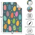thumbnail image 4 of Dreamtimes Easter Egg Kitchen Dish Towel 6 Pack, Soft Absorbent Dishcloths Reusable Hand Towel Washable Tea Towels for Home Kitchen Bar Table Decor, 28 x 18 Inch, 4 of 7