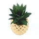 thumbnail image 4 of 2 uds, escultura artesanal, escultura de escritorio, decoración, alcancía, resina, planta de , sala de , , hogar, pequeña sala perfecl Artesanías de piña falsas en maceta, 4 of 8
