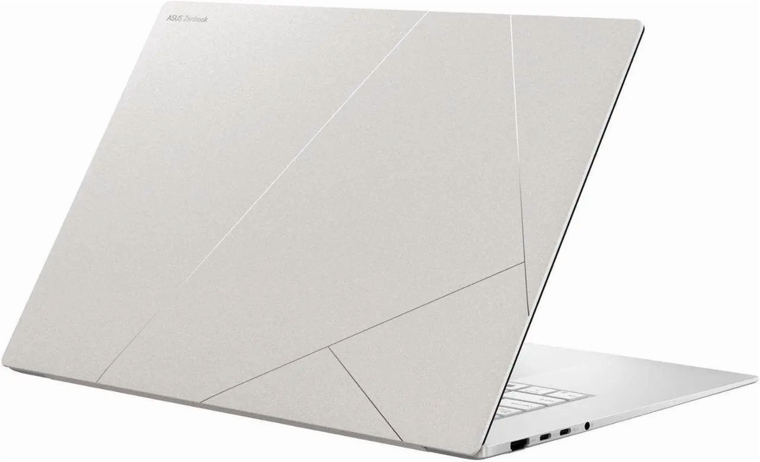 ASUS - Zenbook S 16 16 3K OLED Touch Screen Laptop, AMD Ryzen AI 9 365 - 24GB Memory - 1TB SSD - Scandinavian White