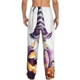 thumbnail image 6 of Mens Pajama Pants, Halloween Gnome With Pumpkins Soft Sleep & Lounge Pants for Men, Cuteness Casual PJ Bottoms Pants with Pockets, 6 of 7