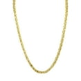 thumbnail image 3 of Gold Chain - Womens Italian Byzantine Chain 10K/14K Gold, 3 of 7