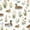 Color 2, variant on Peel and Stick Wallpaper Vintage Bookshelf Floral Whimsical Ghosts Flowers 24in x 118in Contact Paper Removable Self Adhesive Wall Mural Wall Decor for Bedroom Kitchen Cabinets
