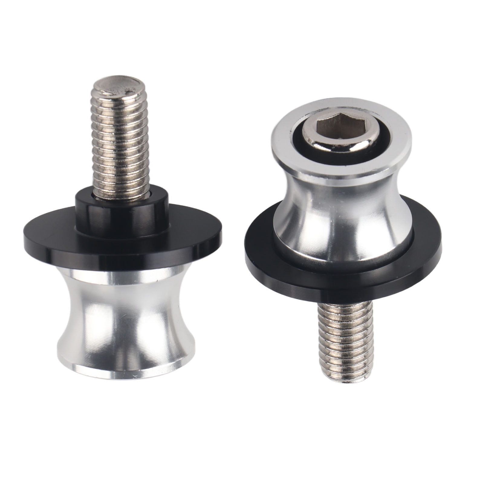 Swing Arm Spool Rear Stand Swing Arm Spools 10mm Motorcycle CNC Rear Stand Swing Arm Spool