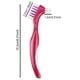 thumbnail image 2 of Cepillo de dientes falso que recomiendan los dentistas Cepillo para dentaduras Limpieza de dentaduras Cepillo de dientes de cerdas de dureza media Cerdas de doble cara Manipulación eficiente, 2 of 3