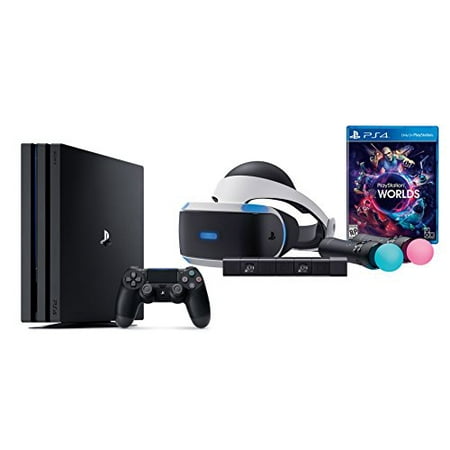 PlayStation VR Launch Bundle 3 Items: VR Launch Bundle,PlayStation 4 Pro 1TB,VR game disc PSVR Until Dawn: Rush of (The Best Playstation Vr Games)