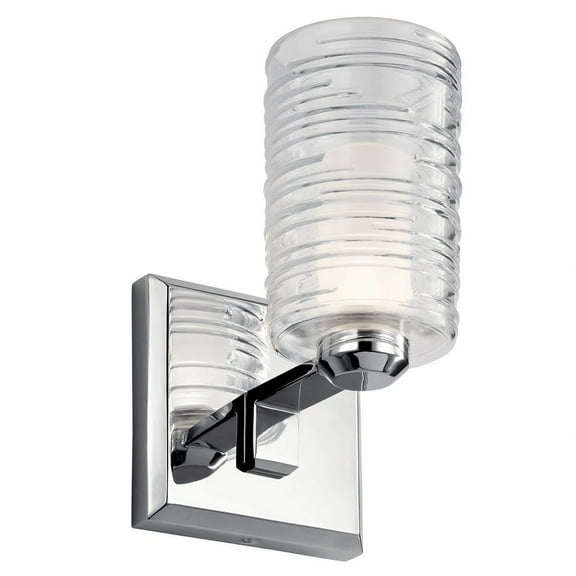 55095CH Kichler Lighting Giarosa - 1 Light Wall Sconce In Soft Contemporary Style-10 Inches Tall and 5.75 Inches Wide