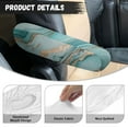 thumbnail image 6 of Yuyamidu Blue Marble Print Car Seat Armrest Covers Fashion Auto Arm Rest Decorative Cover 2pcs Soft Seat Arm Rest Protective Cover for Trucks Cars Sedans, 6 of 7