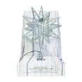 thumbnail image 1 of Celebrations 9736836 Metal Microdot LED Star Tree Topper, Silver, 1 of 3