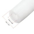 thumbnail image 2 of Uxcell Foam Tube 3.28 ft Length 0.98" ID 1.97" OD Hollow Polyethylene White 4 Pack, 2 of 6
