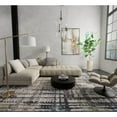 thumbnail image 2 of Feizy Skyview Modern Abstract, Gray/Black/Ivory, 10' 0" x 12' 8" Area Rug, Easy Care Stain Resistant Pet & Kid Friendly, Area Rug for Living Room and Bedroom, 2 of 8
