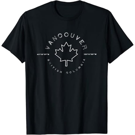 Vancouver Retro Vintage Graphic T-Shirt