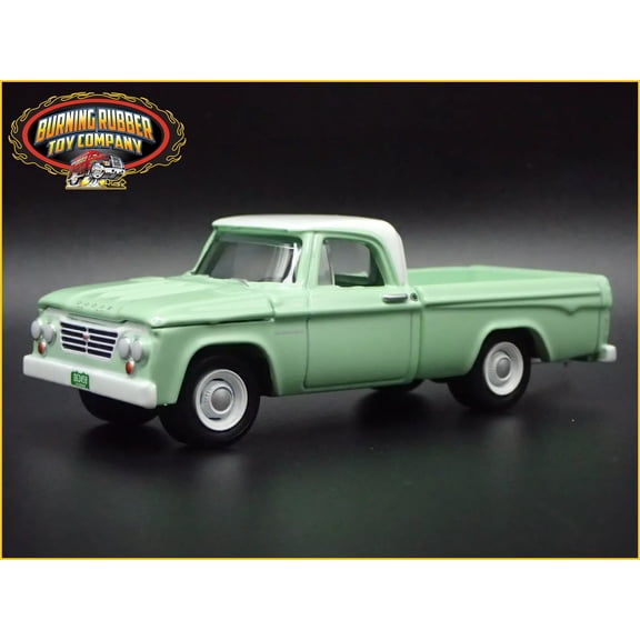 Open Box 1964 64 DODGE D200 SWEPTLINE PICKUP TRUCK w HITCH 1/64 SCALE DIECAST MODEL CAR