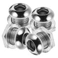 thumbnail image 4 of BALAHAPY 4Pcs Snare Drum Screws in Silver Steel for Musical Instruments Accessories 1.70X1.70X1.50in, 4 of 7