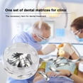 thumbnail image 3 of 50pcs Dental Sectional Contoured Matrices Matrix Bands Metal Dental Sectional Matrix System Orthodontic Supplies, 3 of 7