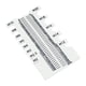 thumbnail image 1 of Regla de medición de tornillos Comprobador de tamaño de rosca Calibre de longitud y rosca Tuerca y perno Blanco, 1 of 9