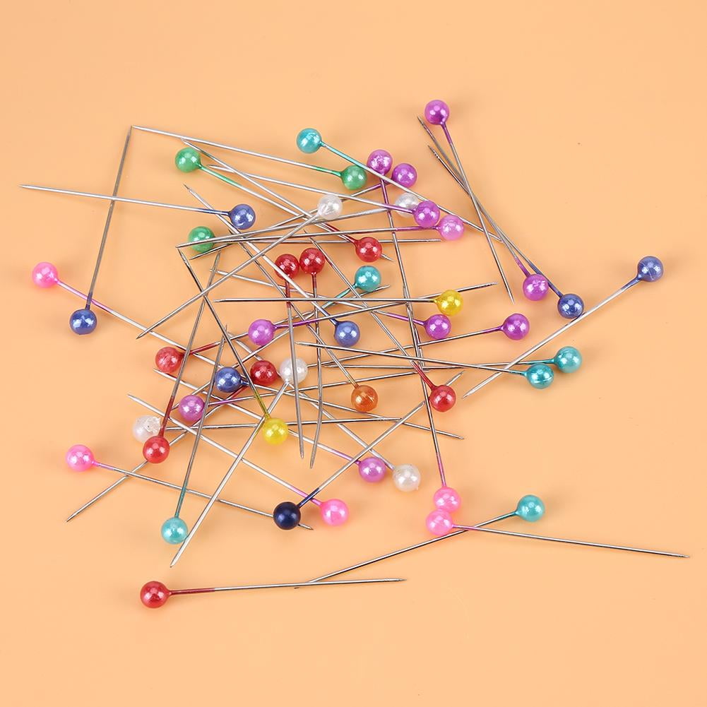 500Pcs Beads Pins In Orange Fabric Covered Pin Cushion Bottle Sewing Craft Needles Quilting Growcolor Cushion Needles Quilting Pins