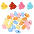 thumbnail image 3 of 28pcs Easter Colorful Eggs Foams Rabbit Adornment Simulation Eggs Bunny Diy Accessories, 3 of 9