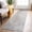 Brown, variant on World Rug Gallery Bohemian Stipre Arch Design Area Rug - CREAM 7' 10" x 10'