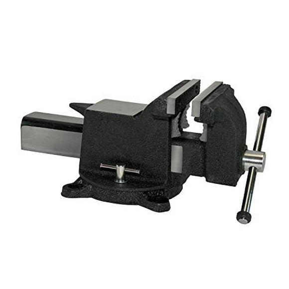 Yost Vises 906-AS 6-Inch All Steel Utility Combination Pipe and Bench Vise with 360-Degree Swivel Base